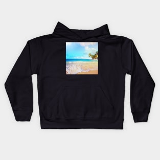 Summer Hawaii Beach Kids Hoodie